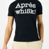 Après whiSki blaues T-Shirt