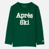 Après-Ski-T-Shirt für Jungen, schmal zulaufend