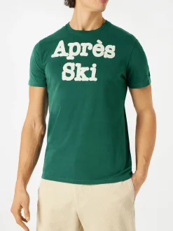 Après-Ski-T-Shirt mit Terry-Patch