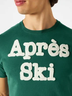 Après-Ski-T-Shirt mit Terry-Patch