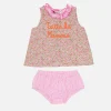 Baby Hanna Rose Baumwollkleid Abbie mit Oberteil und Pumphose | HERGESTELLT AUS LIBERTY-STOFF