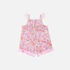 Babymädchenkleid mit Blumendruck