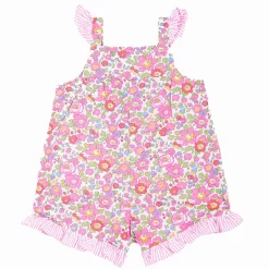 Babymädchenkleid mit Blumendruck