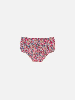 Baby-Pumphose Pimmy mit Emma & Georgina-Aufdruck | HERGESTELLT AUS LIBERTY-STOFF