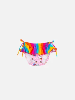 Badehose für Neugeborene mit Einhorn-Katzen-Aufdruck