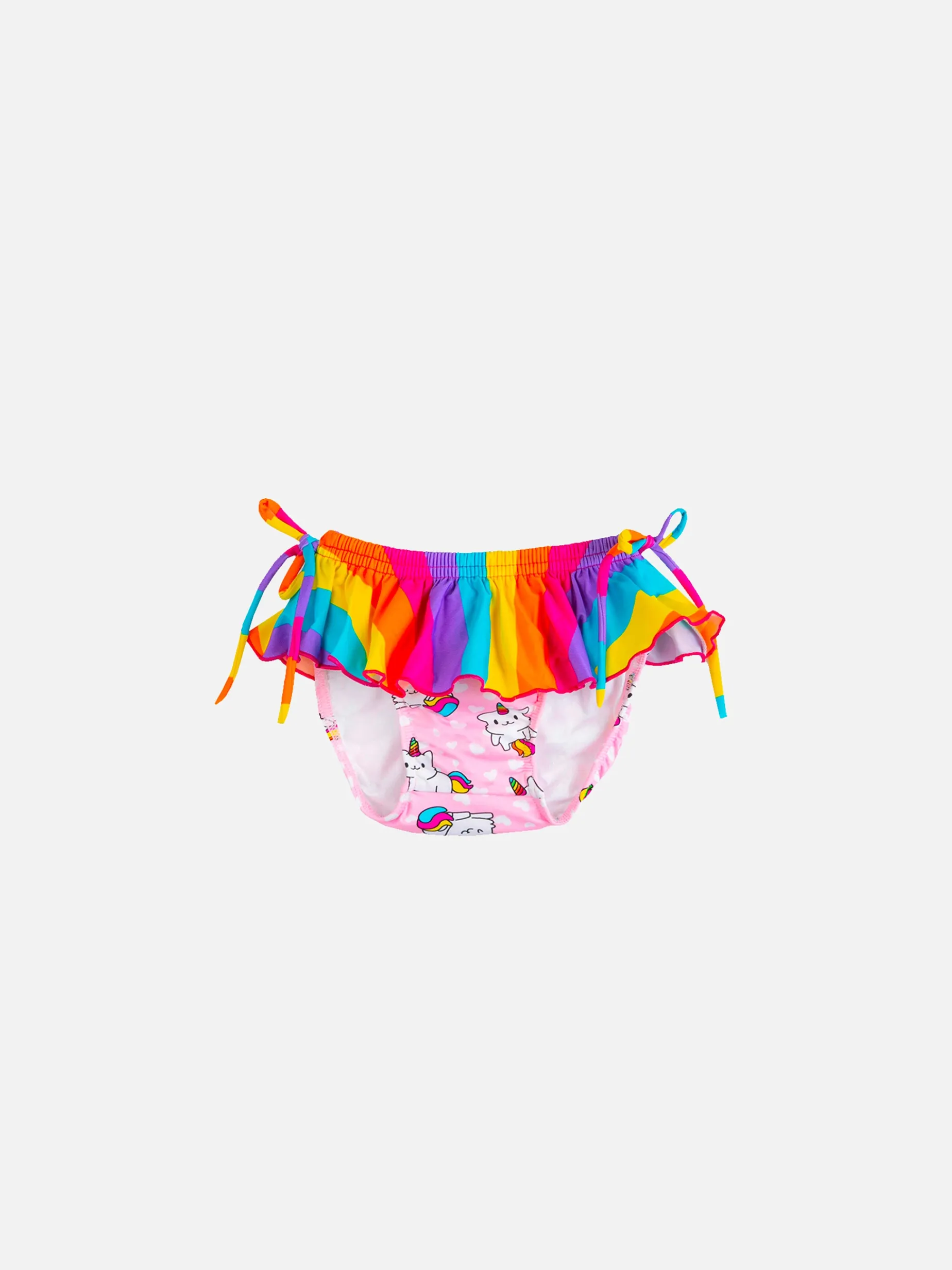 Badehose für Neugeborene mit Einhorn-Katzen-Aufdruck
