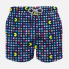 Badeshorts aus leichtem Stoff mit Pac-Man©-Print | Pac-Man© Sonderausgabe