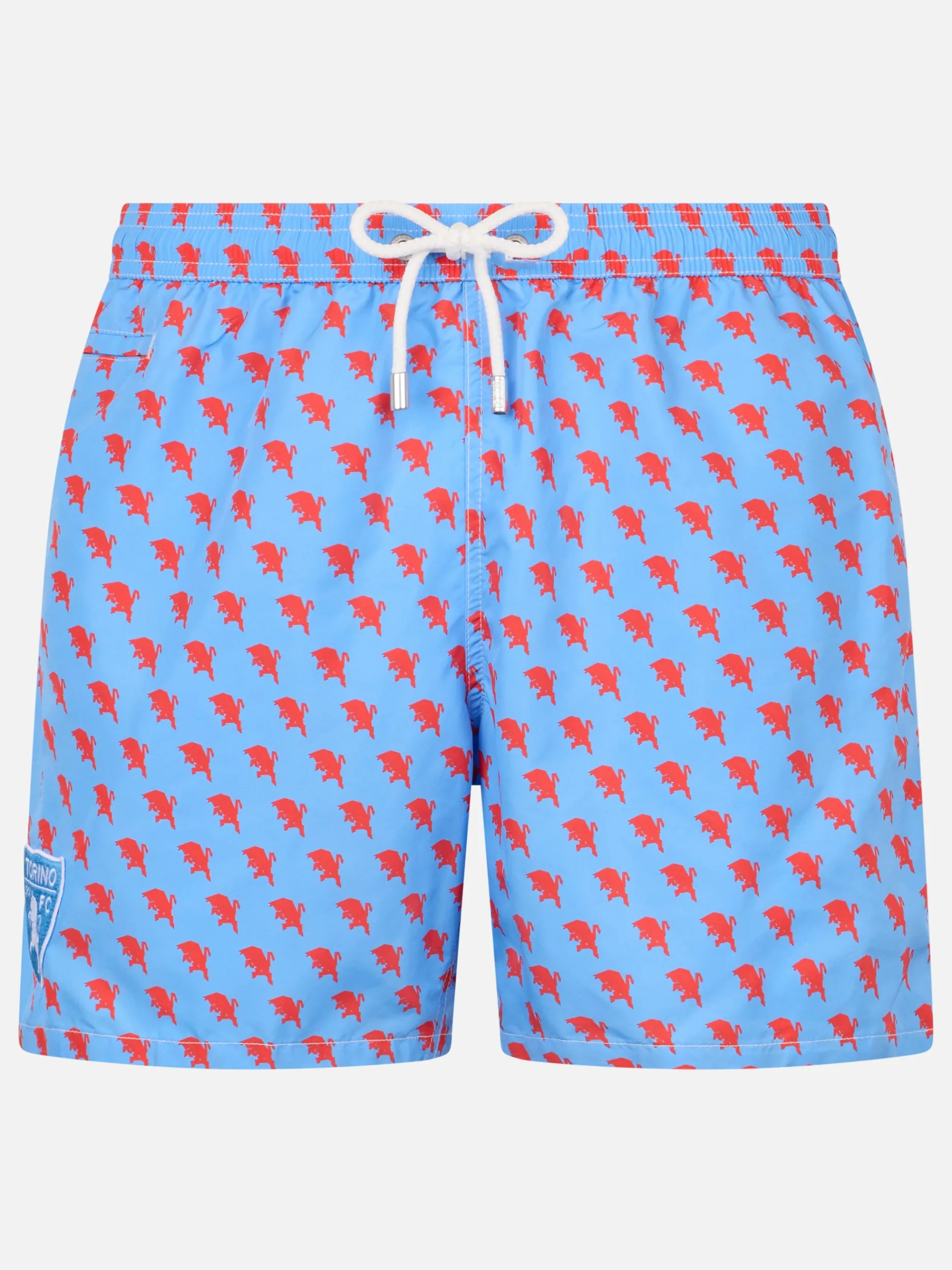 Badeshorts aus leichtem Stoff für Herren mit Torino-Logo-Aufdruck | AC TORINO SPECIAL EDITION