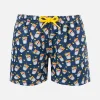Badeshorts aus leichtem Stoff für Jungen mit Estathè-Aufdruck | ESTATHE‘ SPECIAL EDITION