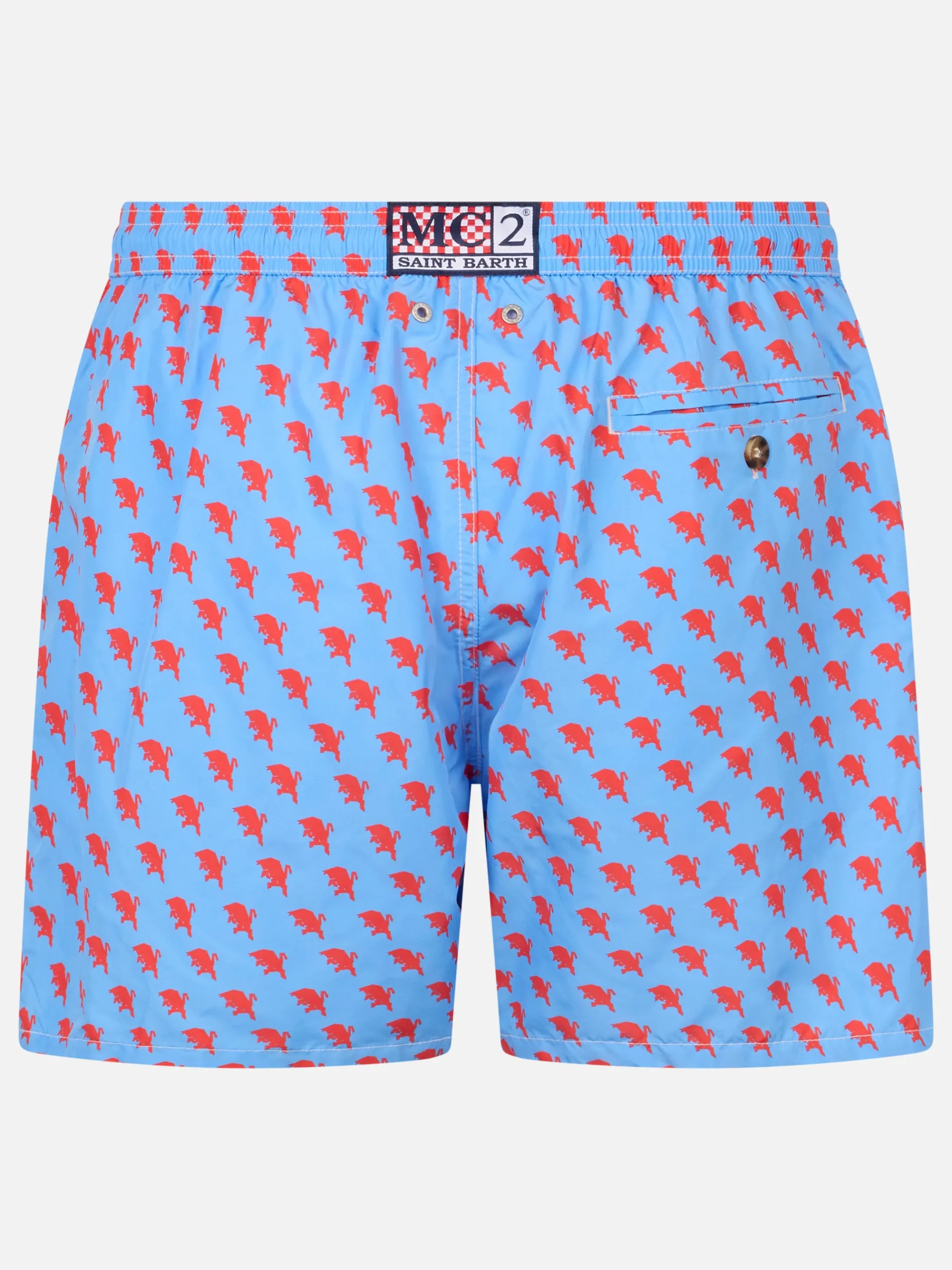 Badeshorts aus leichtem Stoff für Herren mit Torino-Logo-Aufdruck | AC TORINO SPECIAL EDITION
