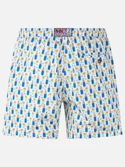 Badeshorts aus leichtem Stoff für Herren mit Blanc 1664-Aufdruck | BLANC 1664 SPECIAL EDITION