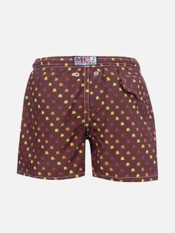 Badeshorts aus leichtem Stoff für Jungen mit Roma-Aufdruck | AS ROMA SPECIAL EDITION