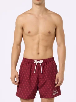 Badeshorts aus leichtem Stoff für Herren mit Torino-Logo-Aufdruck | AC TORINO SPECIAL EDITION