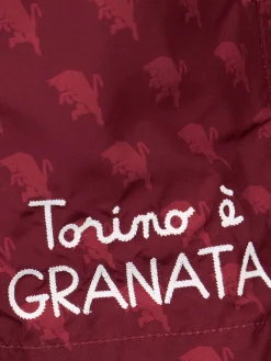 Badeshorts aus leichtem Stoff für Jungen mit TORINO-Aufdruck | AC TORINO SPECIAL EDITION