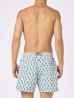 Badeshorts aus leichtem Stoff für Herren mit Blanc 1664-Aufdruck | BLANC 1664 SPECIAL EDITION