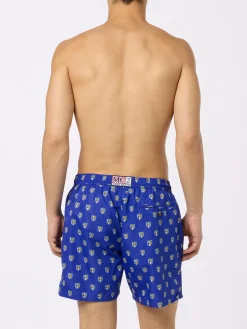 Badeshorts aus leichtem Stoff für Herren mit Parma-Logo-Aufdruck | PARMA CALCIO SPECIAL EDITION