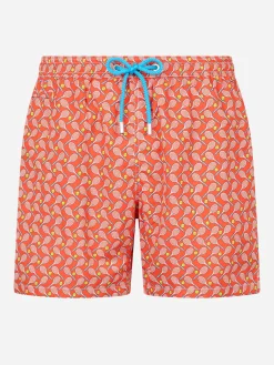 Badeshorts für Herren aus leichtem Stoff Lighting Micro Fantasy mit Tennis-Print