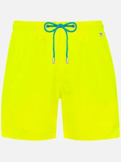 Badeshorts für Herren aus leichtem Stoff in Neongelb Lighting Pantone | PANTONE® SPECIAL EDITION