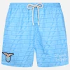 Badeshorts für Herren aus leichtem Stoff „Lighting“ mit Lazio-Aufdruck | SS LAZIO SPECIAL EDITION