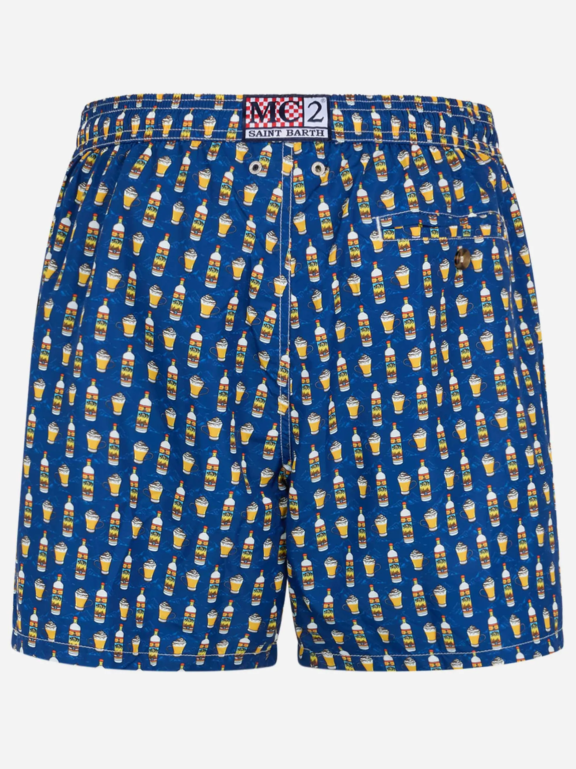 Badeshorts für Herren aus leichtem Stoff Lighting Micro Fantasy mit Vov Bombardino-Aufdruck | VOV SPECIAL EDITION