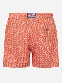 Badeshorts für Herren aus leichtem Stoff Lighting Micro Fantasy mit Tennis-Print