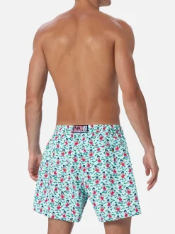 Badeshorts für Herren aus leichtem Stoff Lighting Micro Fantasy mit Scrooge-Aufdruck | DISNEY SPECIAL EDITION
