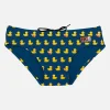 Badeshorts für Herren mit Entenmuster