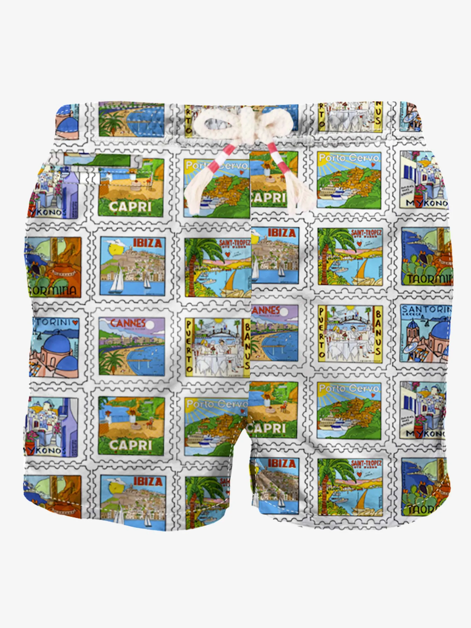 Badeshorts für Herren mit Sommerprint | ALESSANDRO ENRIQUEZ SONDERAUSGABE