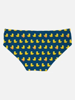 Badeshorts für Herren mit Entenmuster