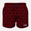 Badeshorts für Jungen aus leichtem Stoff mit Milan-Paisley-Print | MAILAND SONDERAUSGABE
