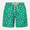 Badeshorts für Jungen aus leichtem Stoff von Jean Lighting mit Aufdruck des Australian Markenlogos | AUSTRALIAN BRAND SPECIAL EDITION