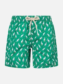 Badeshorts für Jungen aus leichtem Stoff von Jean Lighting mit Aufdruck des Australian Markenlogos | AUSTRALIAN BRAND SPECIAL EDITION