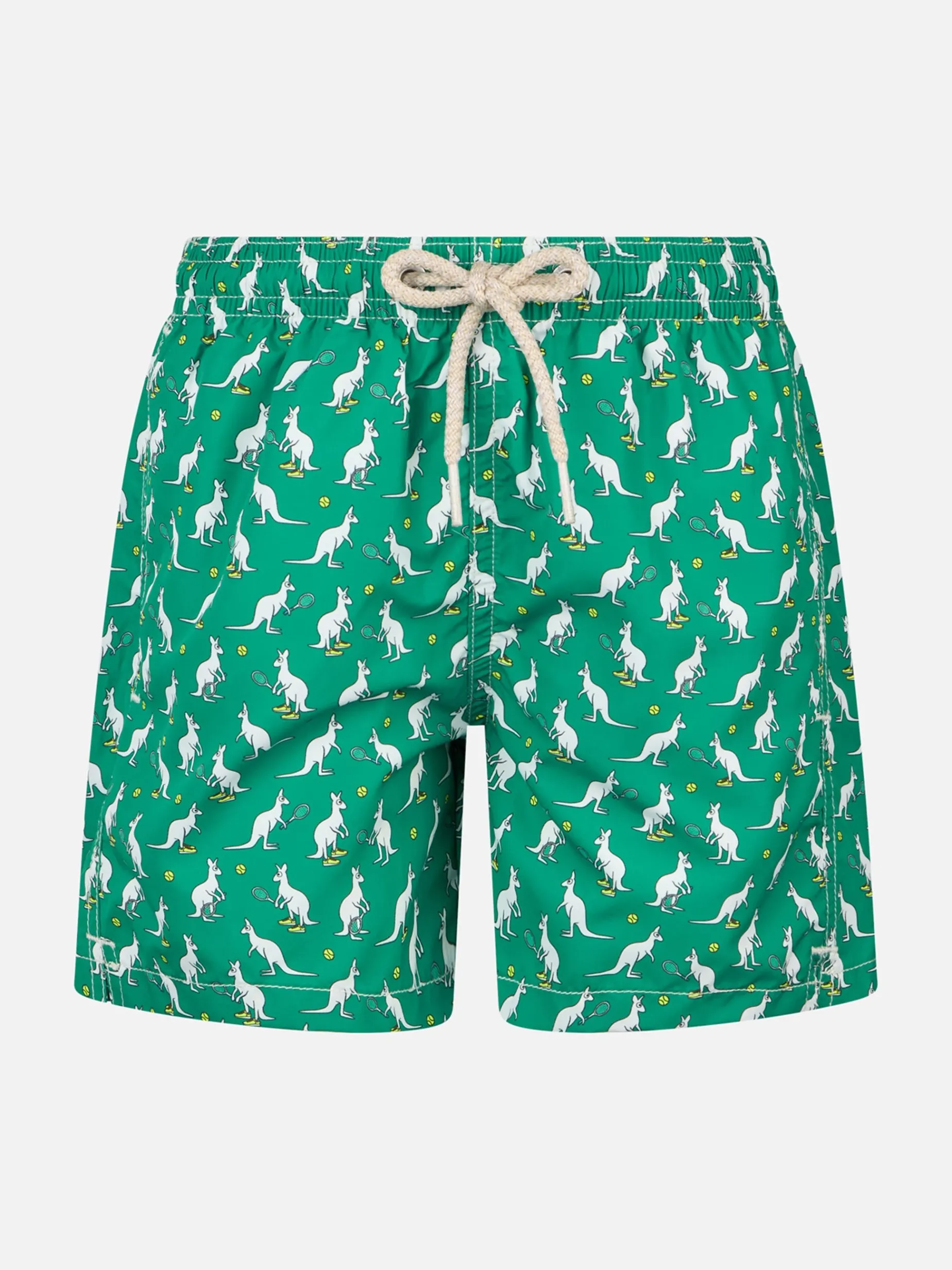 Badeshorts für Jungen aus leichtem Stoff von Jean Lighting mit Aufdruck des Australian Markenlogos | AUSTRALIAN BRAND SPECIAL EDITION