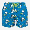 Badeshorts für Jungen aus leichtem Stoff mit Snoopy Padel-Aufdruck | SNOOPY – PEANUTS™ SONDEREDITION