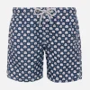 Badeshorts für Jungen aus leichtem Stoff mit Mikroschweinchen