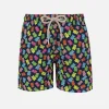 Badeshorts für Jungen aus leichtem Stoff von Jean Lighting mit Bonbonbären-Aufdruck