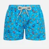 Badeshorts für Jungen aus leichtem Stoff von Jean Lighting mit Pizza-Aufdruck