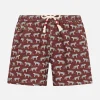 Badeshorts für Jungen aus leichtem Stoff Jean Lighting 70 mit Puma-Print