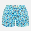 Badeshorts für Jungen aus leichtem Stoff von Jean Lighting mit Elefantenprint