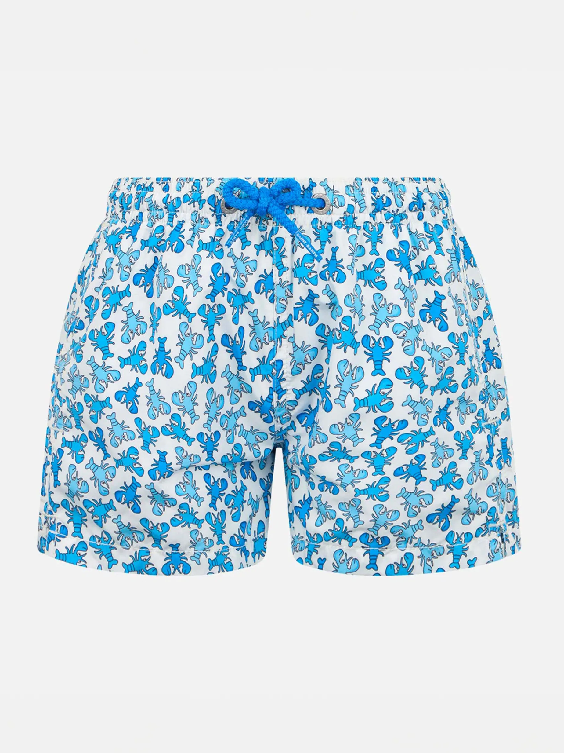 Badeshorts für Jungen aus leichtem Stoff von Jean Lighting mit Hummer-Print