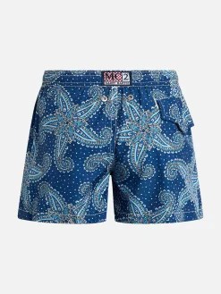 Badeshorts für Jungen aus leichtem Stoff Jean Lighting 70 mit Paisley-Print