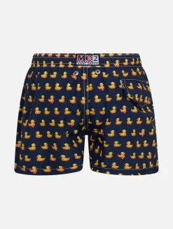 Badeshorts für Jungen aus leichtem Stoff von Jean Lighting mit Entenmuster