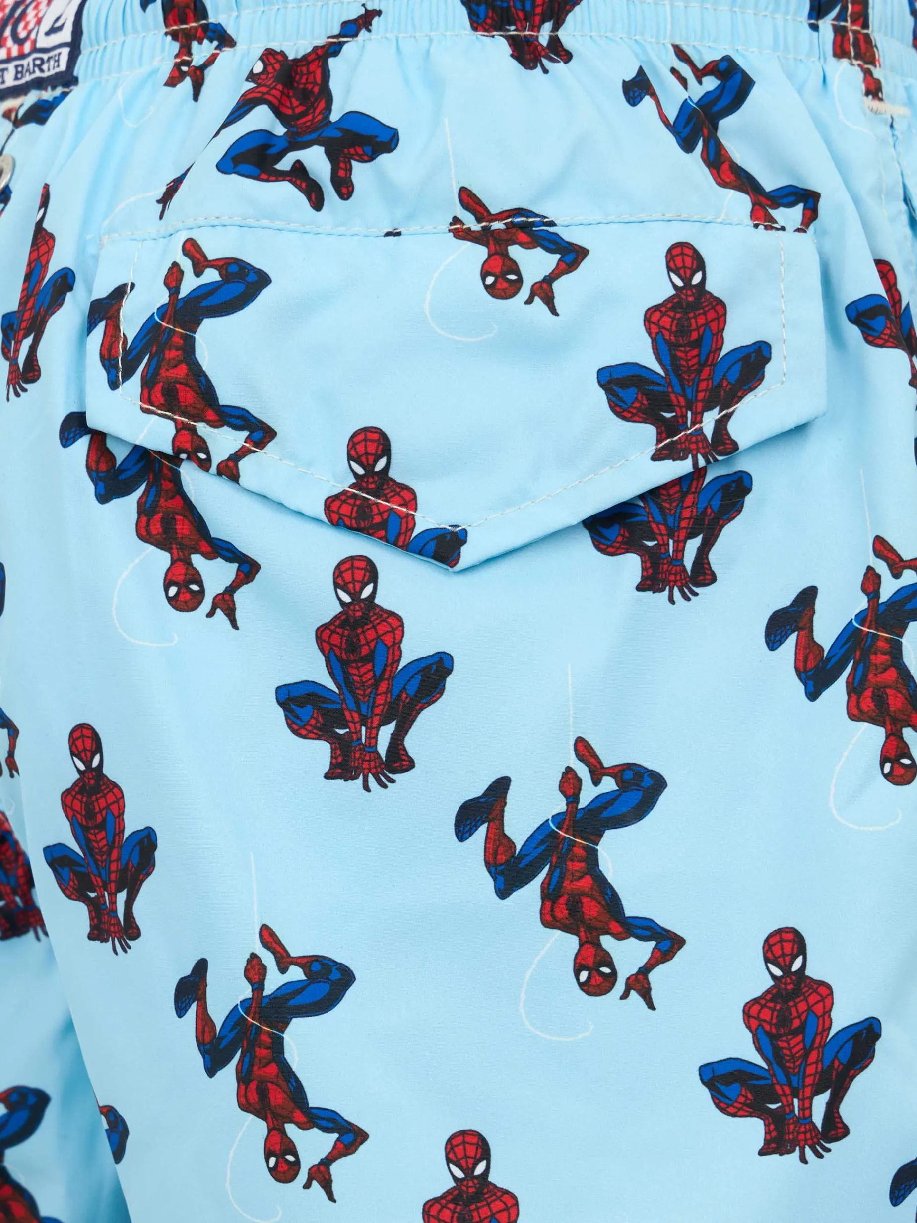 Badeshorts für Jungen aus leichtem Stoff Jean Lighting mit Spider-Man-Aufdruck | MARVEL-SONDERAUSGABE