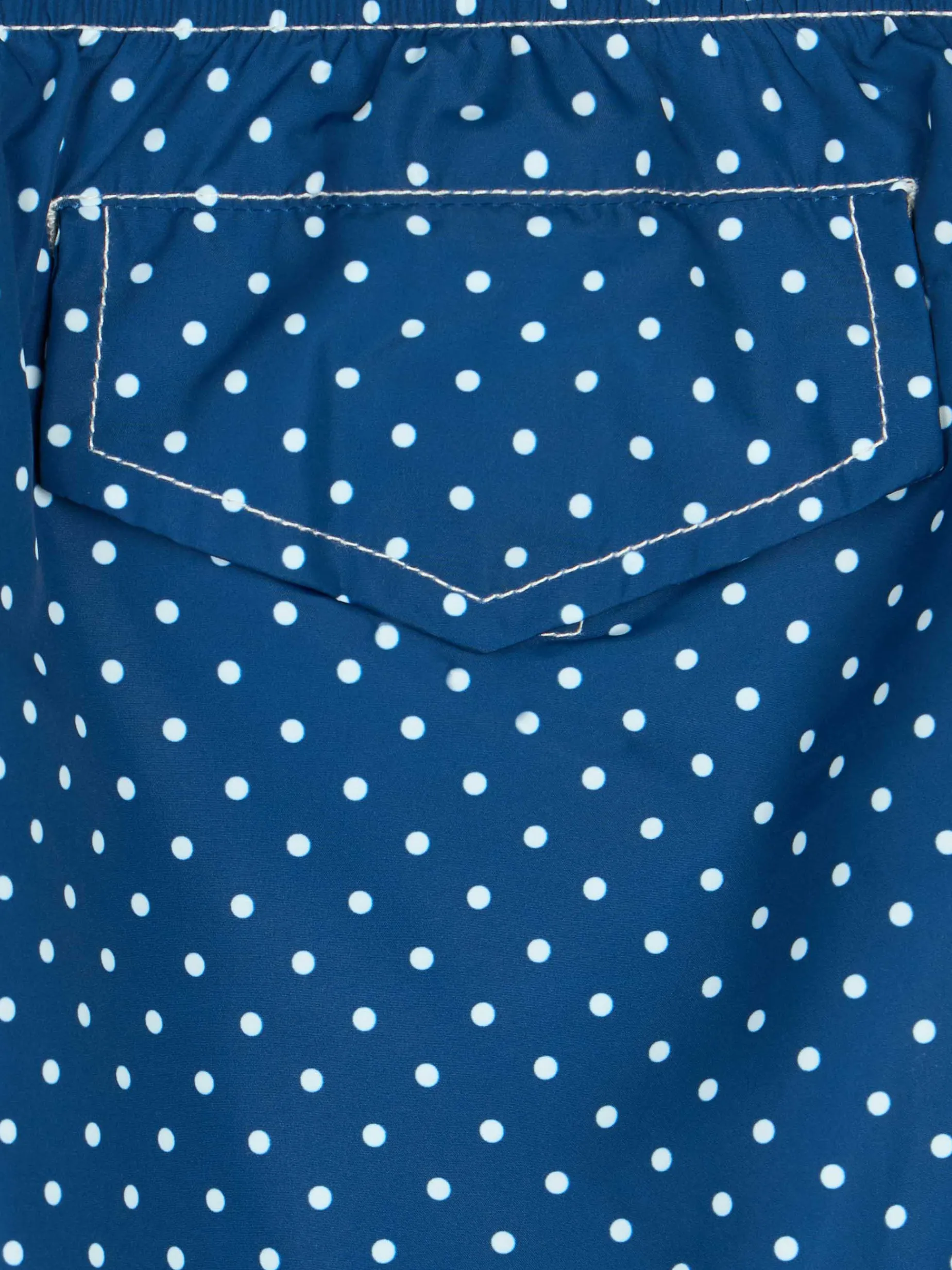 Badeshorts für Jungen aus leichtem Stoff von Jean Lighting mit Polka-Dots-Print