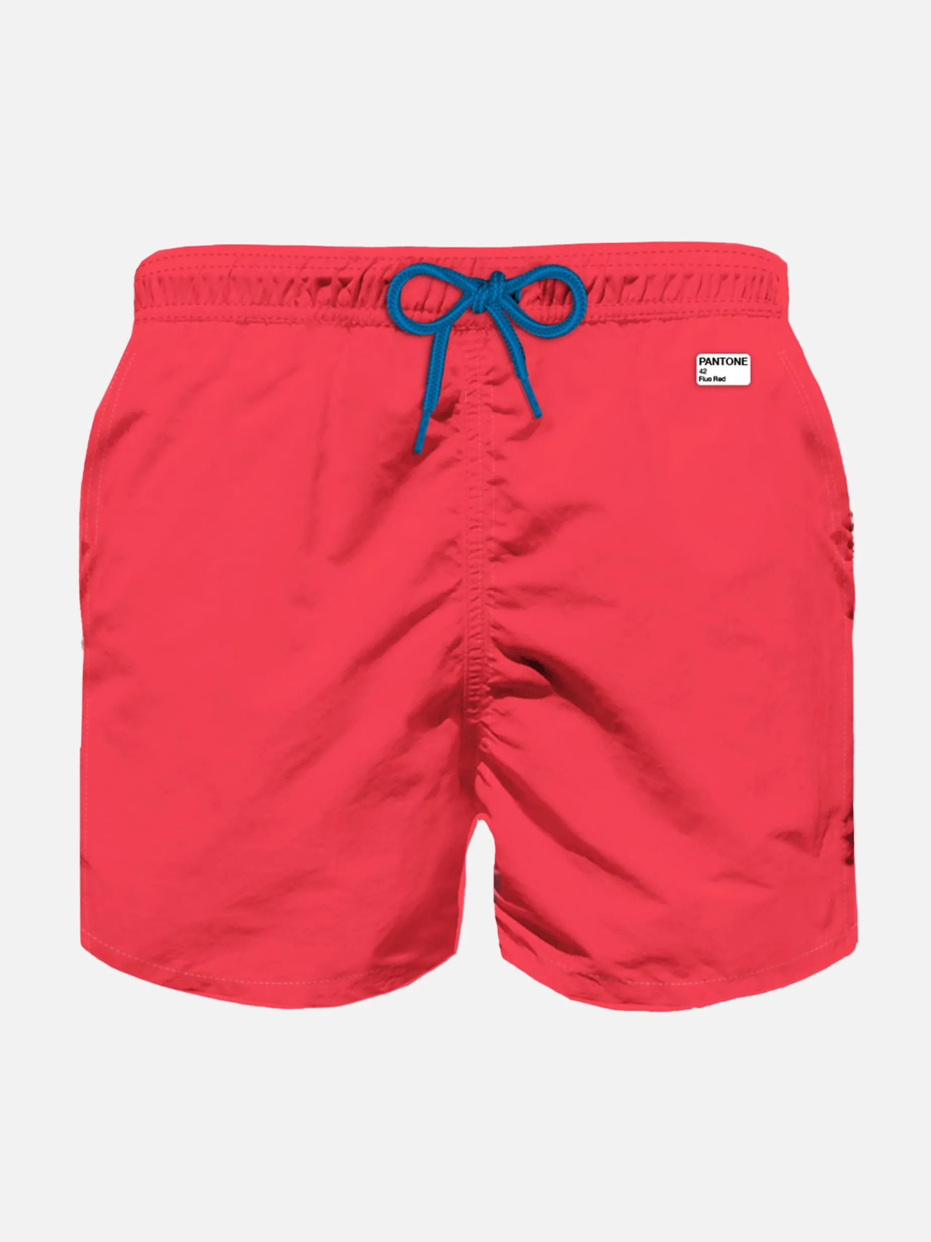 Badeshorts für Jungen in Neonrot | PANTONE® SONDERAUSGABE