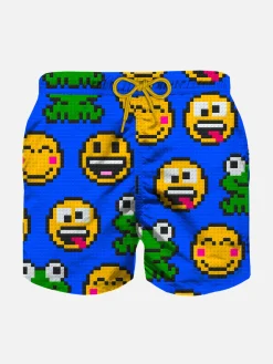 Badeshorts für Jungen mit Aufdruck