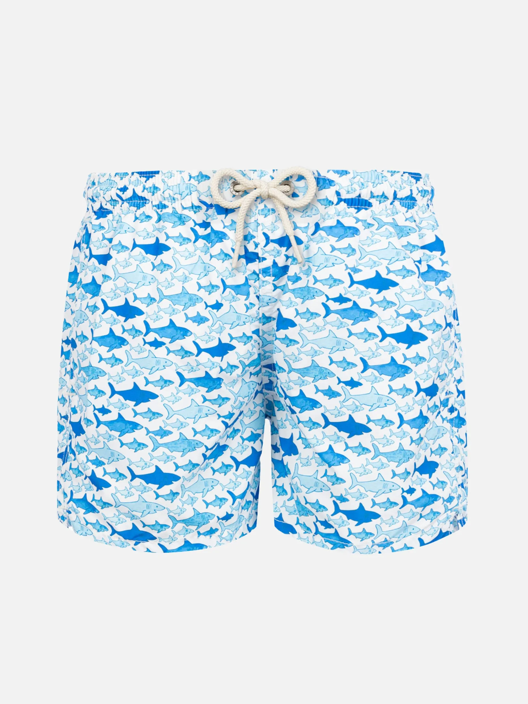 Badeshorts für Jungen mit Hai-Print