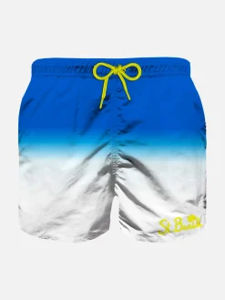 Badeshorts für Jungen mit Farbeffekt