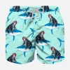 Badeshorts für Jungen mit Affenreiten