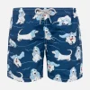 Badeshorts für Jungen mit Basset Hound-Aufdruck